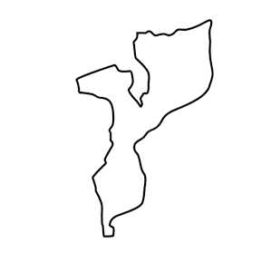 Map of Mozambique
